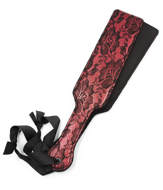 B-PAD21RED Red Lace Paddle