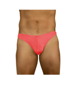 LIL405 Lycra Thong Red LXL
