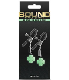 Bound  Nipple Clamps Gunmetal Glow 4