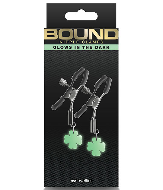 Bound  Nipple Clamps Gunmetal Glow 4