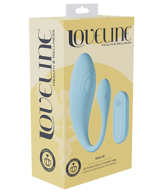 Loveline - Wave C-shape Vibe - Blue