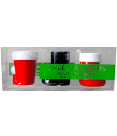 Deck The Halls With Alcohols Shot Glass