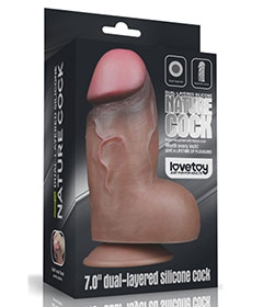 7Inch Dual layered Liquid Cock LV411050