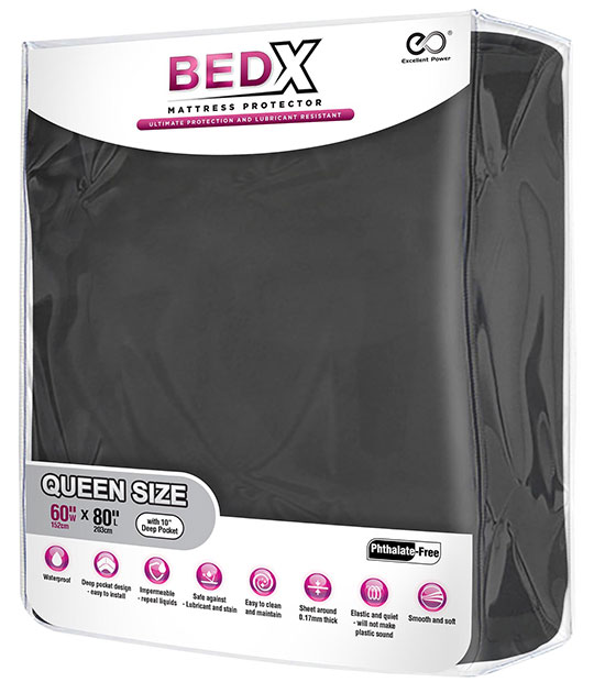 Bed X Queen Black Mattress Protector