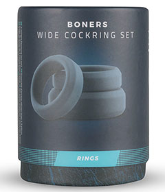 Boners Wide Cock Ring Set