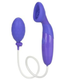 Intimate Pump Waterproof Silicone Clitoral Pump - Purple