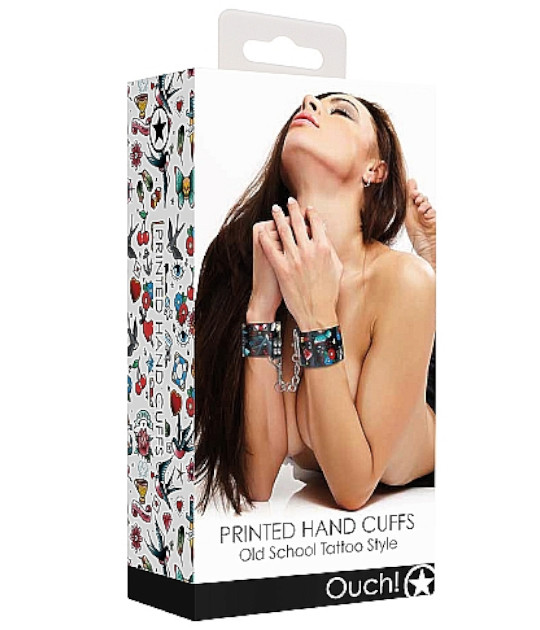 Ouch - Printed Hand Cuffs