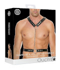Twisted Bit Leather Harness OS Black