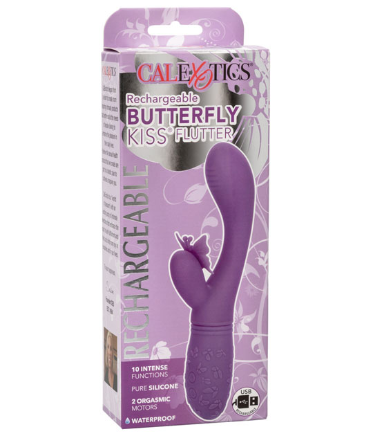 Rechargeable Butterfly Kiss Flutter Purple