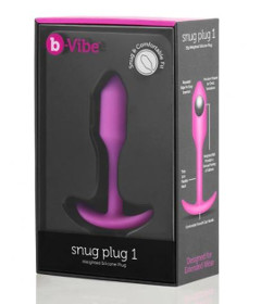 b-vibe Snug Plug 1 Fuchsia 