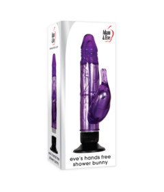 Adam & Eve - Handsfree Shower Bunny purple
