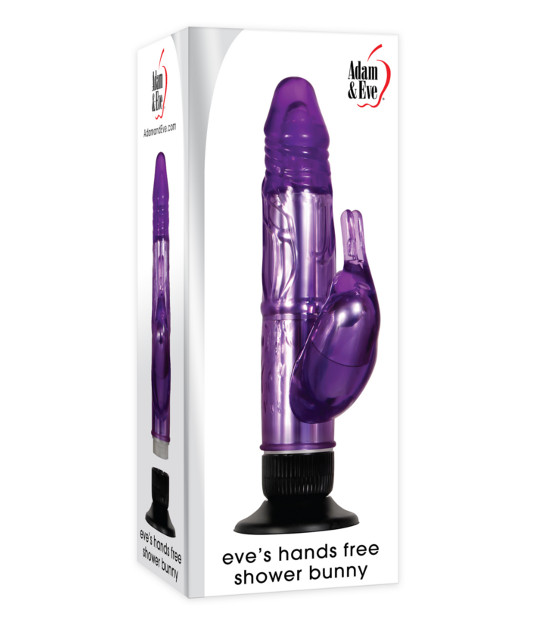 Adam & Eve - Handsfree Shower Bunny purple