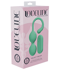 Loveline PelviFit Beads Kegel Vibe - Green