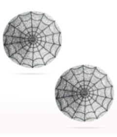 Reusable Spider Glittering Sexy Pasties