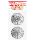 Reusable Spider Glittering Sexy Pasties