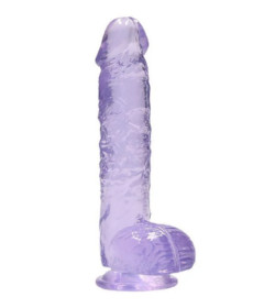 Realrock Crystal Clear 6Inch Purple