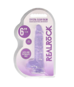 Realrock Crystal Clear 6Inch Purple