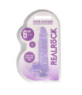Realrock Crystal Clear 6Inch Purple