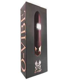 O-Vibe Rechargeable Bullet Vibrator - Purple