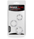 Power Plus Triple Beaded Ring Set 3pk