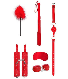 OUCH Beginner Bondage Kit Red