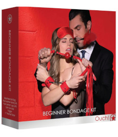 OUCH Beginner Bondage Kit Red