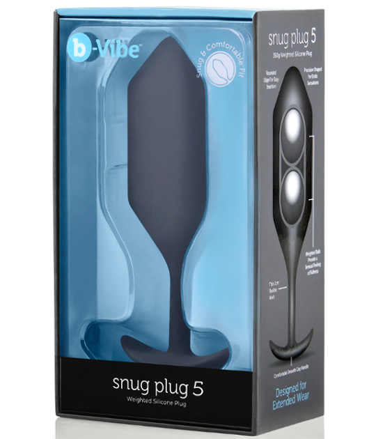b-vibe Snug Plug 5 Black