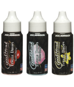 GoodHead Tingle Drops 3Pk Vanilla, Cotton Candy & Cherry