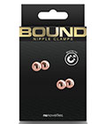 Bound  Nipple Clamps M1 Rose Gold