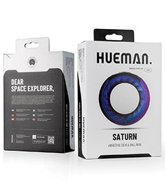 Hueman  Saturn Vibrating Cock Ring