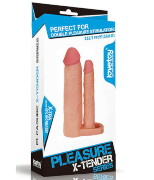 Double Penis Sleeve 2inch