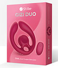 SVibe Snail GIZI Duo Couples Stimulator - Burgundy