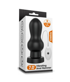 King Sized Vibrating Anal Rammer 7inch