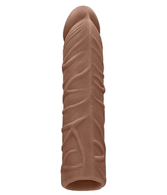 Real Rock 7in Penis Sleeve Tan