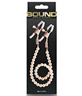 Bound  Nipple Clamps DC1 Rose Gold