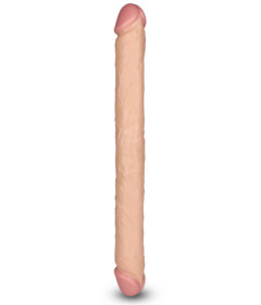 Realistic Slim Ultra Double Dildo Flesh