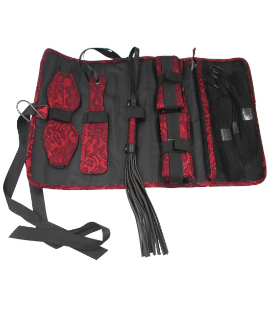 Boudoir Bondage Bag By Brigitta - Red