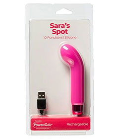 Sara's Spot Compact G-Spot Vibrator Pink