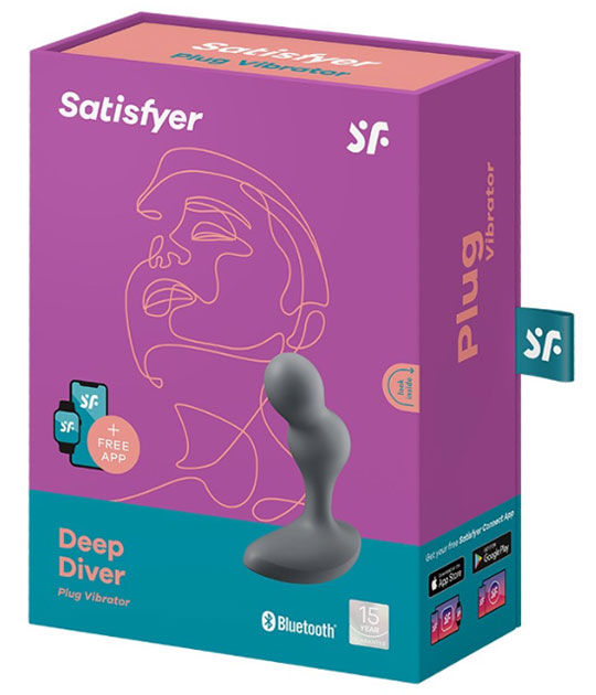 Satisfyer - Deep Diver Connect App Black