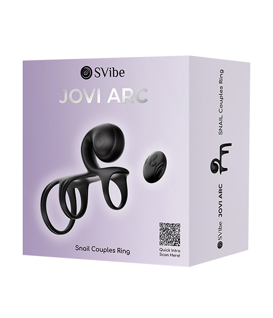 Svibe - Jovi Arc Couples Ring Black