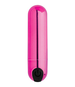 BANG! Vibrating Metallic Bullet - Pink