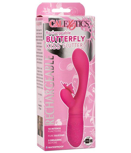 Rechargeable Butterfly Kiss Flutter Pink