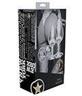 Ouch! New York Collection - Metal Anal Plug Set - Silver