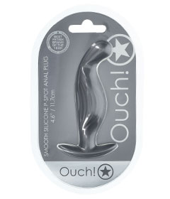 Ouch - P-Spot Anal Plug Gun Metal