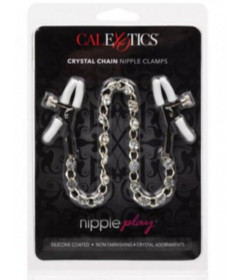 Nipple Play Crystal Chain Nipple Clamps