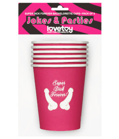 Lovetoy Paper Cups 6pk