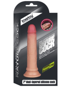 7inch Dual layered Liquid Cock LV4002