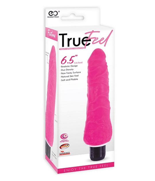 True Feel - 6.5 In Realistic Vibe Pink