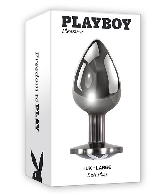 Playboy Pleasure Tux Butt Plug Large