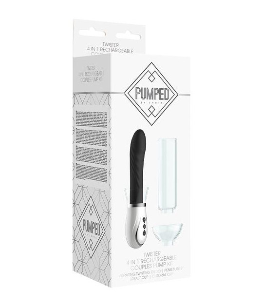 PUMPED Twister - 4 in 1 Couples Kit Blac